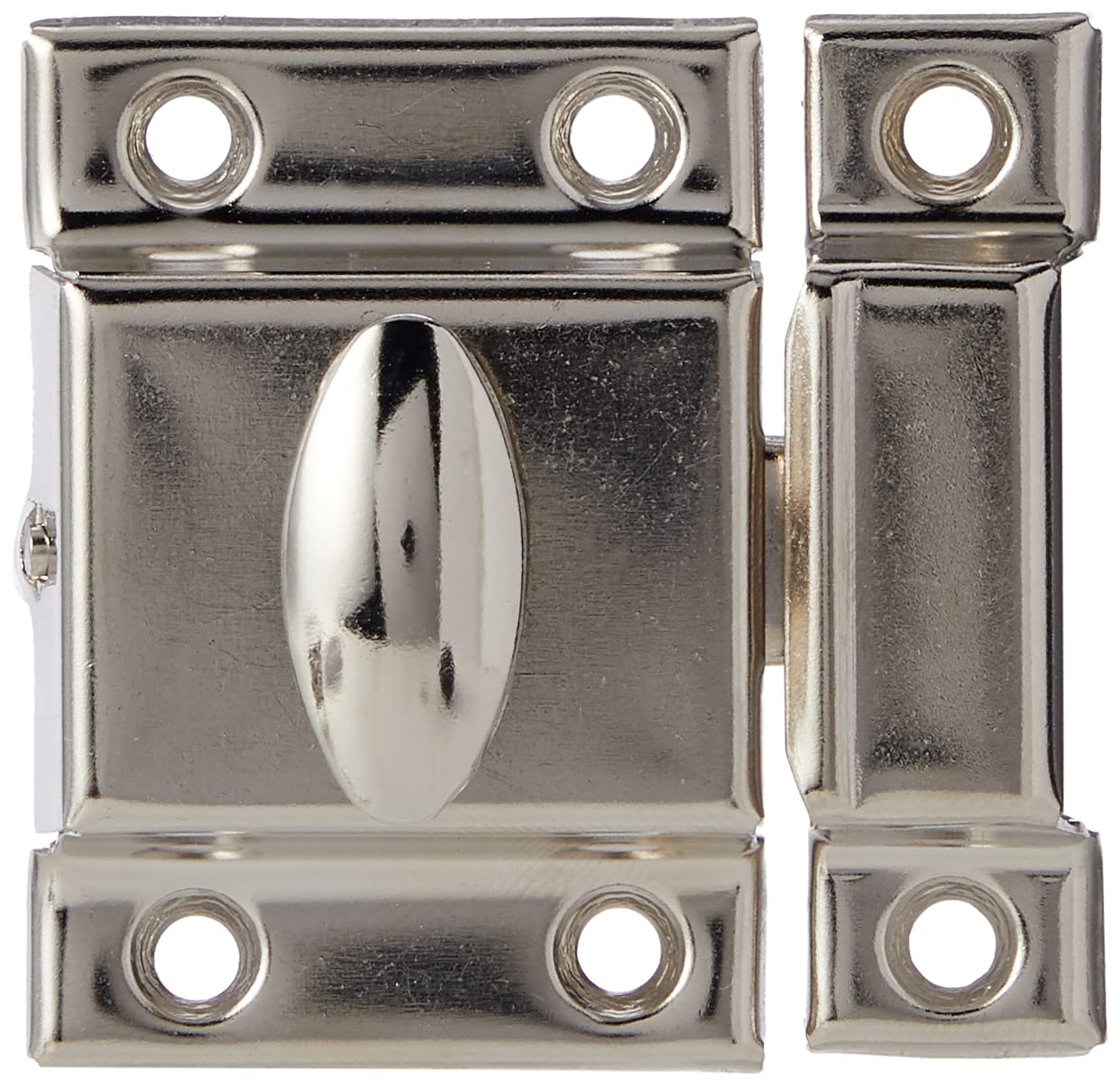 Merriway® BH01553 CP Cupboard Turn Catch, 50mm (2 inch) - Chrome Plated