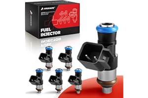 A Plus Auto Fuel Injectors Set of 6, Compatible with Ford Edge Flex Fusion Taurus Taurus X, LincoIn MKS MKT MKX MKZ, Mazda 6,