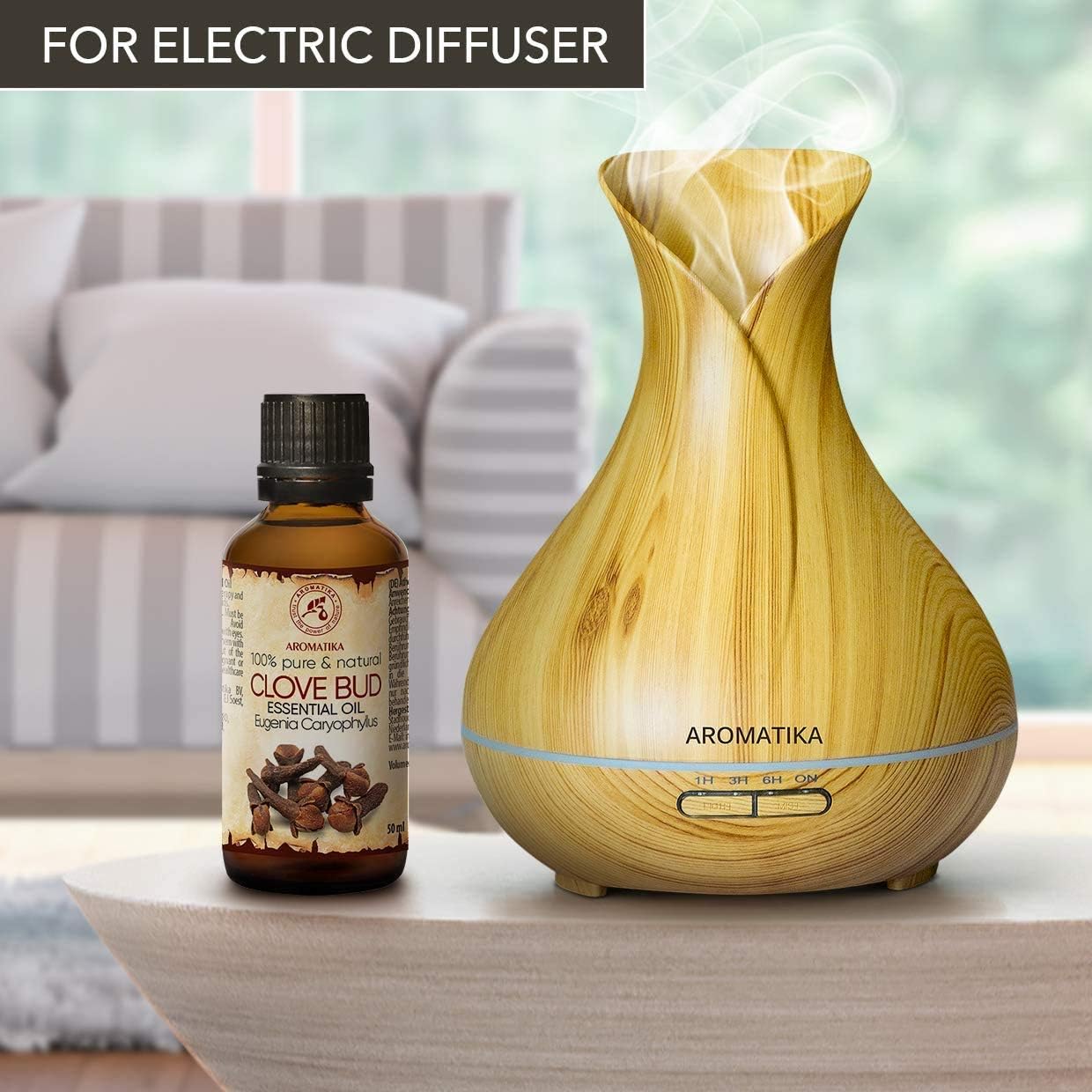 Clove Bud Essential Oil 50 ml, Eugenia Caryophyllus, Fragrance Oil, for Diffuser and Aroma Lamp, Sauna, Aroma Soap, Candle - Image 4