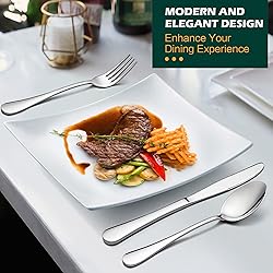 LIANYU 20 Piece Silverware Flatware Cutlery