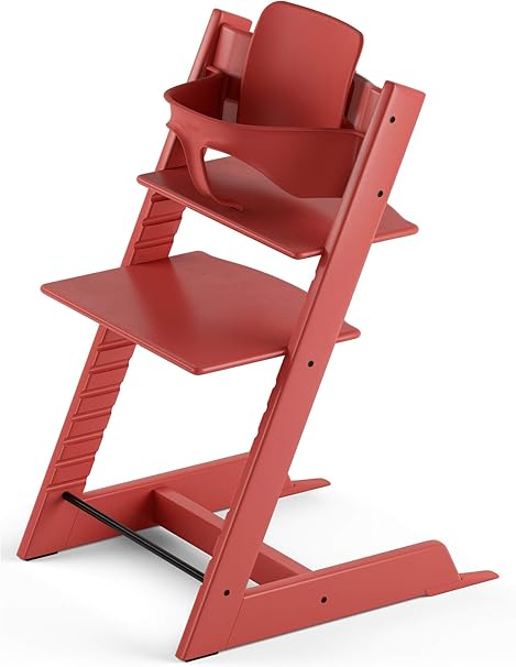 Amazon Stokke ストッケ トリップトラップ チェアセット チェア ウォームレッド ベビーセット ウォームレッド 2個口 ハイチェア ベビー マタニティ 通販