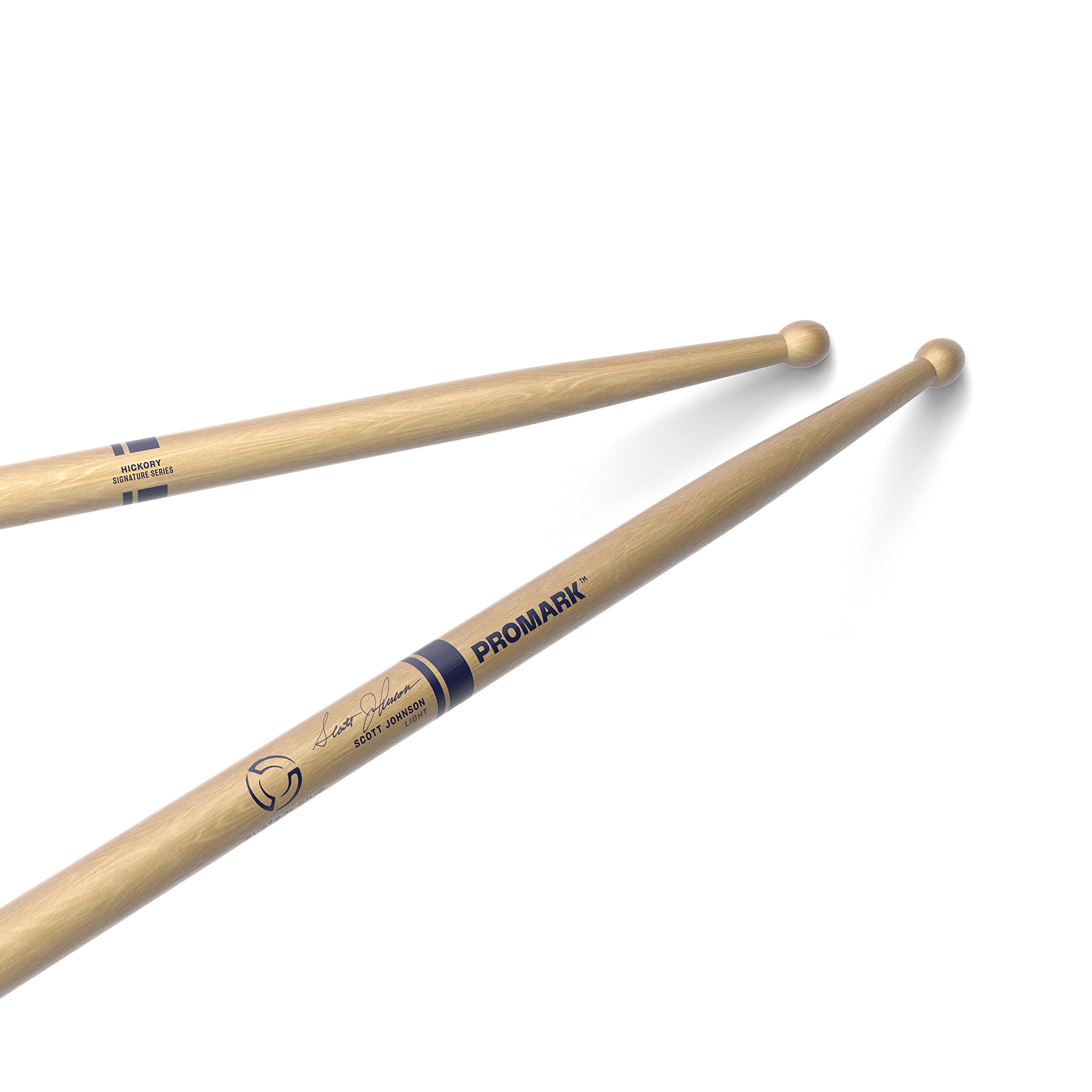 Pro Mark TXDC17IW American Hickory Scott Johnson Marching Drumstick - Blue