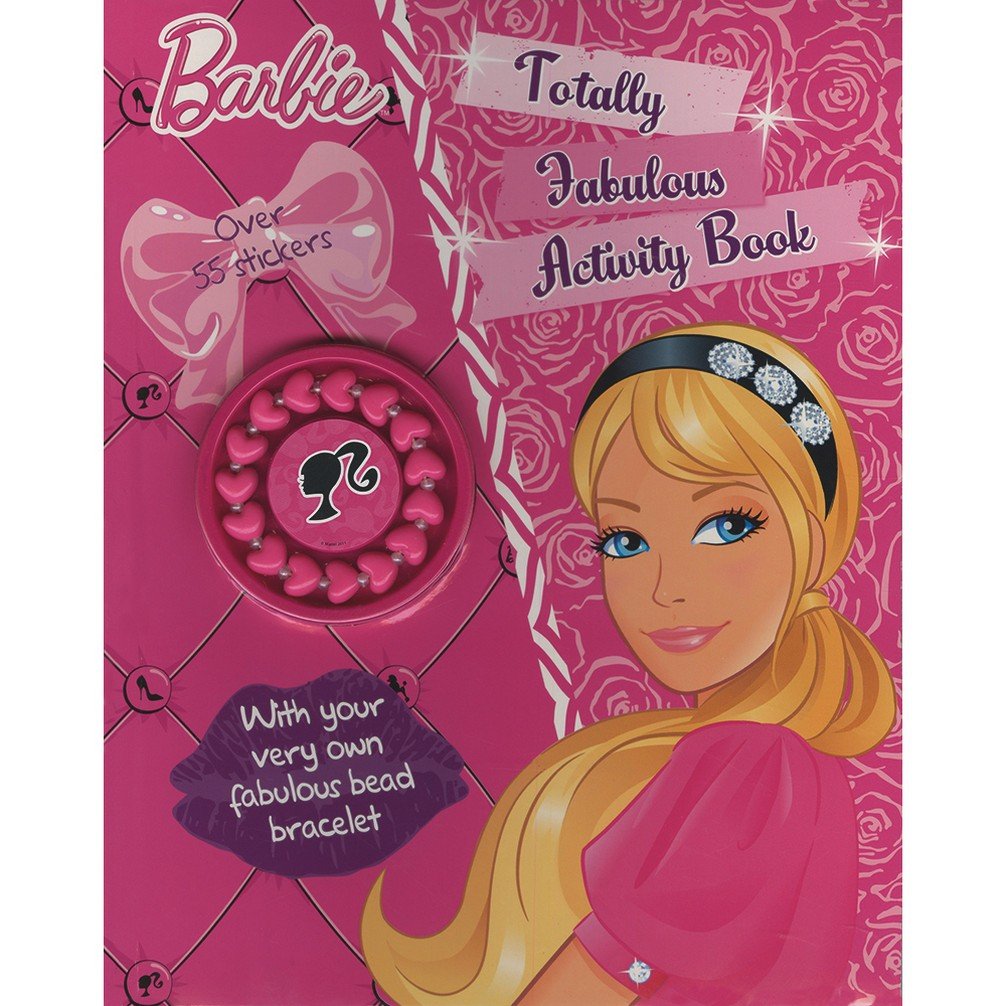 barbie fabulous fashion activity book