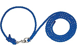 Weaver Leather Livestock Adjustable Poly Neck Rope, Purple Jazz/Black