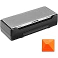 SHARPAL 162N Double-Sided Diamond Sharpening Stone Whetstone Knife Sharpener |Coarse 325 / Extra Fine 1200 Grit | Storage Cas