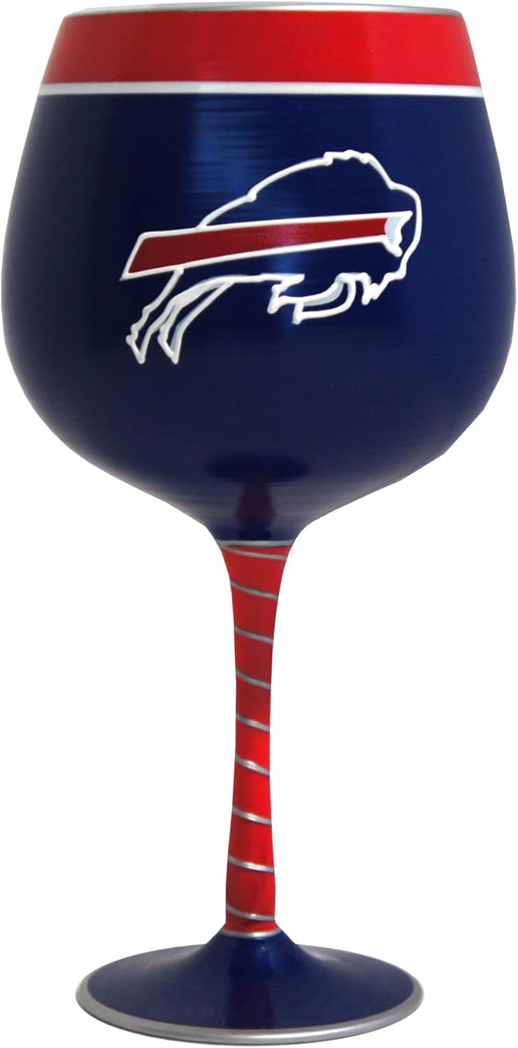 NFL Buffalo Bills 33Ounce Artisan Wine Glass Pilsner