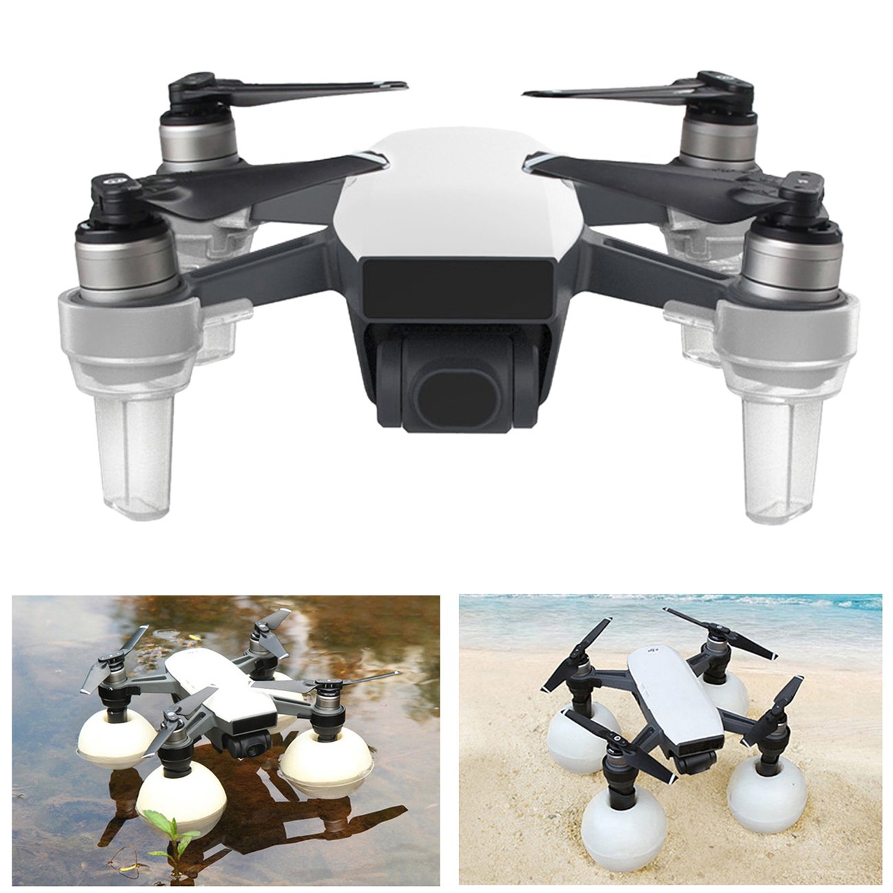 bangcool Drone Feet Drone Landing Gear Height Extender Landing Set with 4 Water Mod