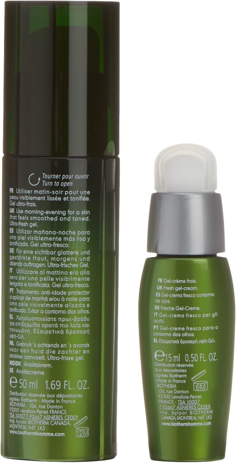 Biotherm Homme Age Fitness Lote Tratamiento Facial - 2 Piezas: Amazon.es: Belleza