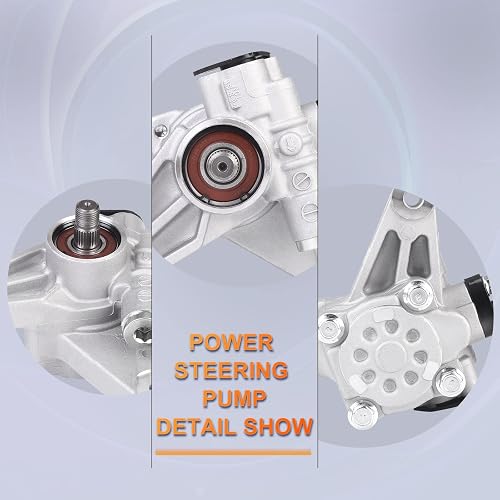 Evan-Fischer Power Steering Pump For 2006-2011 Honda Ridgeline 3.5L – New, No Reservoir (215193 / 56110RJEA01)