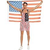 Zhangyan Bib Overalls for Men Shorts Jumpsuit Festival Coveralls