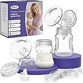 Spectra Replacement Pump Parts Compatible with Spectra S1 S2 9 Plus Synergy Gold, Replacement Kit for Pump Parts 24mm Flange Duckbill Valve Tube Bottle Backflow Protector, Not Original Accessories