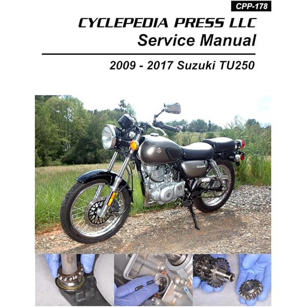 2003–2019 Suzuki VanVan RV125 RV200 Cyclepedia Printed Motorcycle