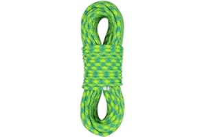 X XBEN 10.5 mm UIAA Dynamic Climbing Rope 20M(65FT) 35M(115FT) 45M(150FT) 60M(200FT), Safety Nylon Kernmantle Rope for Rock Climbing, Tree Climbing, Ice Climbing, Rappelling, Rescue