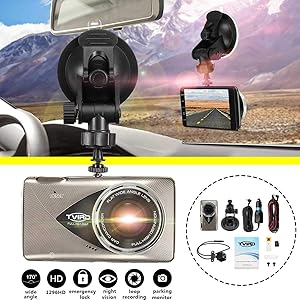 Value-5-Star - 4" LCD 1296 HD USB Car DVR Camera Dash Cam Recorder Night Vision Waterproof M-JPEG 170D Wide Angle