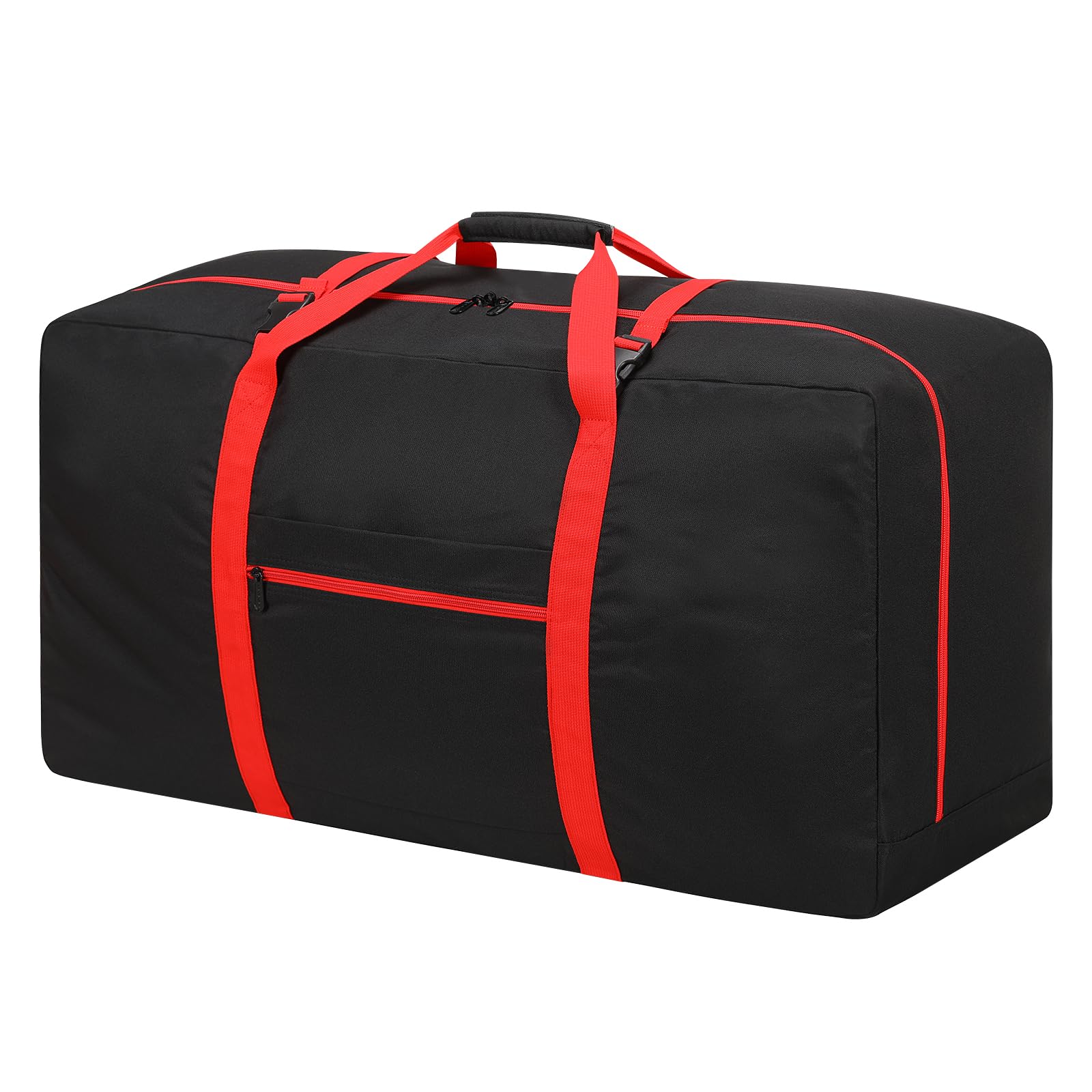 Photo 1 of Extra Large Duffel Bag 110L Travel Duffel Bag lightweight Luggage Bag for Outdoor, Travel, Sport-Black