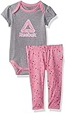 Reebok Baby Girls 2 Piece Delta Creeper and Legging