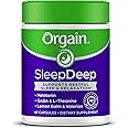 Orgain SleepDeep, Melatonin Sleep Aid Support Supplement with Magnesium, GABA, L-Theanine, L-Tryptophan, Chamomile, Lemon Balm & Valerian Root, Gluten Free, Doctor Formulated - 60 Count, 30 Day Supply
