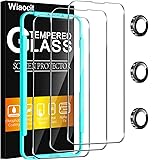 Wiaocit 3 Pack Tempered Glass Screen Protector for
