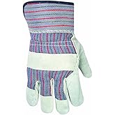Custom Leathercraft Men 12-pack work gloves, 12 Pair, 2 Count Pack of 1 US
