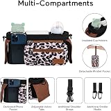 Momcozy Stroller Organizer Pram Bag with Detachable Pocket and Straps view 2