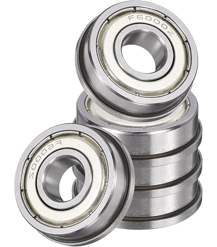 Amazon.com: F683ZZ Flange Bearing 3x7x3 Mm Flanged F683 Z ZZ Ball