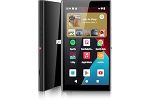 PECSU 128GB MP3 Player with Bluetooth and WiFi, 5" Touch Screen Android 14 Music Player with Play Store, Spotify, Pandora, Amazon Music, MP3 & MP4 for Kids with Libby, Audible, Up to 512GB