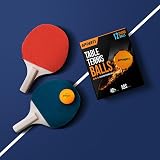 SPINSTI Table Tennis Balls 12 Pack 3 Star 40+ Orange ABS Celluloid Free view 5