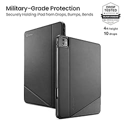 tomtoc Vertical Case for iPad Pro M2&M1 12.9-inch