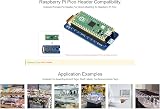 Waveshare 2.13inch E-Paper Display Module for Raspberry Pi Pico Red/Black SPI view 5