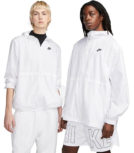 Nike Sportswear Essential Repel Women's Woven Jacket, WHITE, SMALL