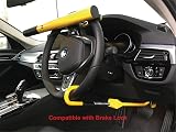 Milenco High Security Steering Wheel Lock Yellow with Pad and Bag view 7