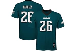 OUTERSTUFF Youth Saquon Barkley Midnight Green Philadelphia Eagles Replica Player Jersey