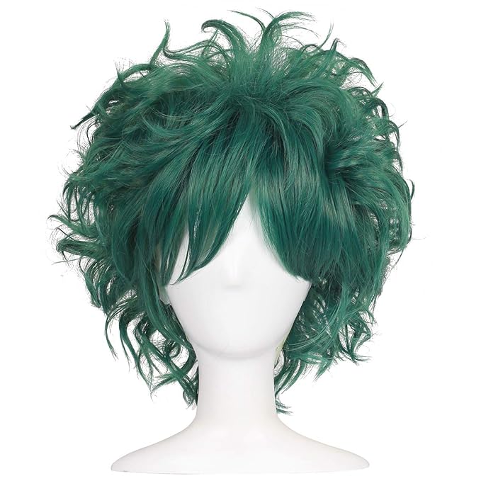 green wig