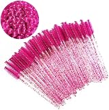 ZHIYE 50 Pcs Eyelash Mascara Brushes Wands Applicator Eyebrow Brush Kit