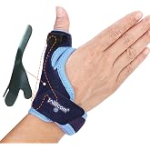 Willcom Thumb and Wrist Brace Brace for Arthritis Pain and Support | Thumb Splint for Carpal Tunnel,Sprained,Tendonitis Injury Relief,Fits Both Hands(Medium,Plastic Insert Version)