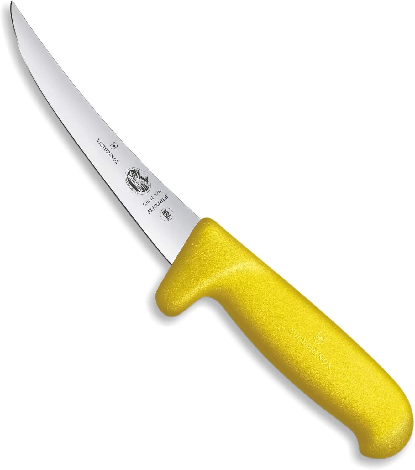 Victorinox Fibrox 5 6618 12 Kitchen Knife Boning Knife Flex 12 Cm Yellow Amazon De Kuche Haushalt