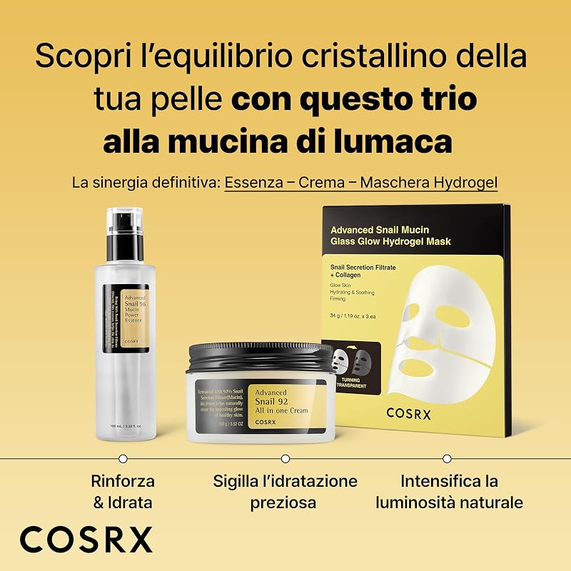 Essenza di bava di lumaca 96 100ml, 96,3% di filtro di secrezione di lumaca, ringiovanisce la pelle da secchezza e invecchiamento, assorbe rapidamente nella pelle, Ipoallergenico — foto 7 di 7