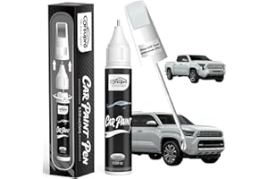 CARSUPRO Wind Chill Pearl(089(Include 2PS)) for Toyota Touch Up Paint Pen, 2 in 1 Car Scratch Remover with Pen Tip and Brush, Precise Color Match for Car Paint Scratch Repair, Quickly and Easily Fix Chips and Nicks
