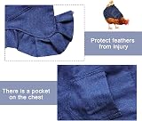 Sonhomay 3 Pack Chicken Saddle Hen Apron Wing Protector Feather Regrowth view 3