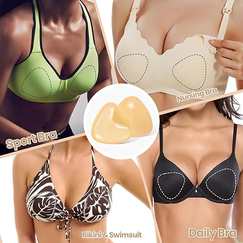 Double-Sided Sticky Bra Inserts Self Adhesive Bra Demi Push up