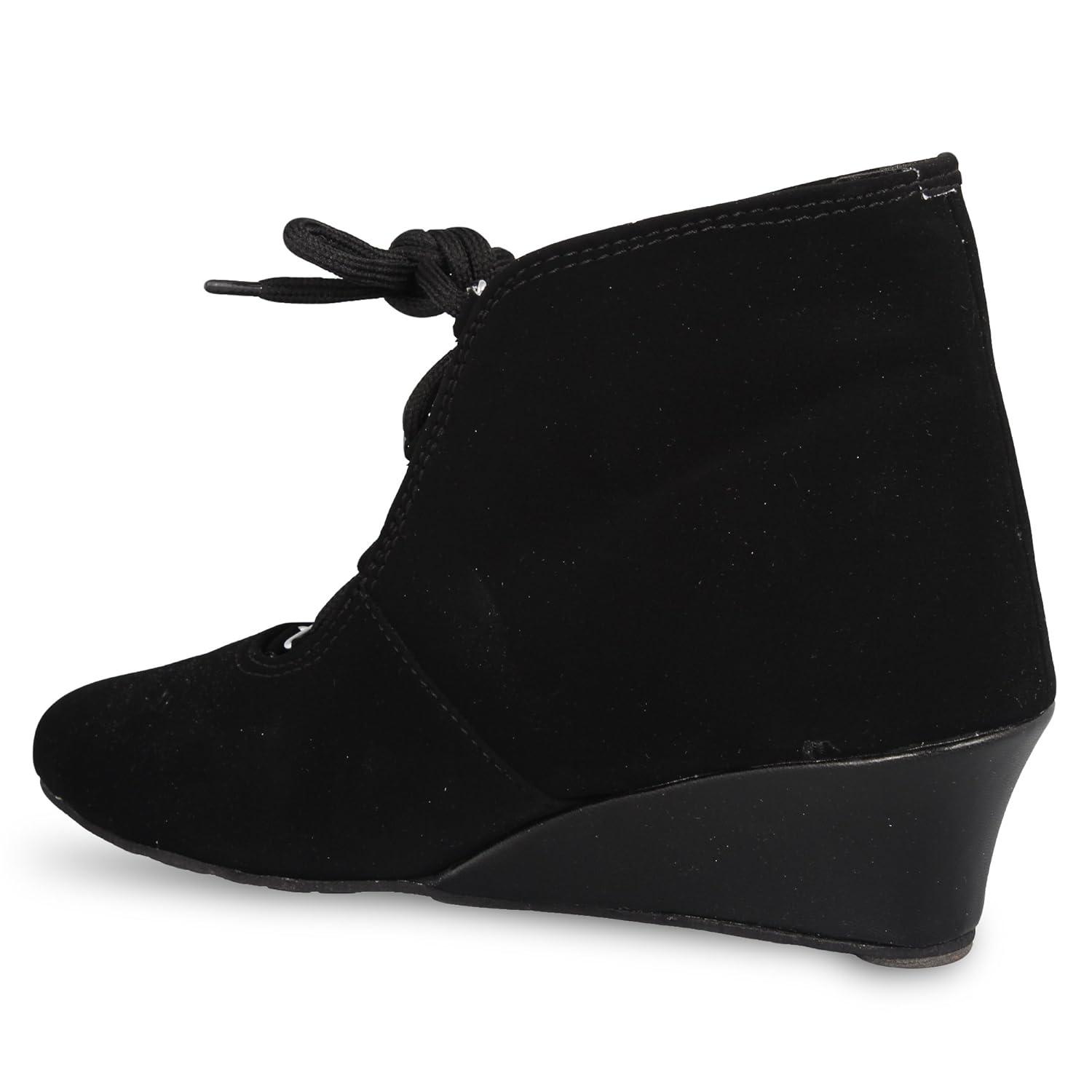 anand archies women's boots aa-181-black-p