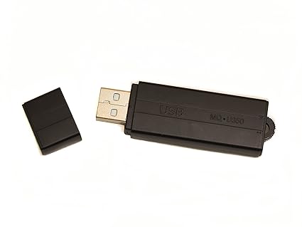 sellgal-tec MQ-U350plus DE 16GB USB-Stick Diktiergerät Wanze mit Aufnahmeaktivierung durch Geräusche oder Daueraufnahme. Erwe