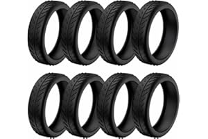 8 Pcs Upgrade Luggage Wheel Covers, Carry On Luggage Suitcases,Wear-Resistant, Anti-Noise, Silicone Wheel Protective Covers f