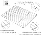 HaWare 8-Piece Stainless Steel Baking Tray Set with Racks 4 Pans 4 Racks view 3