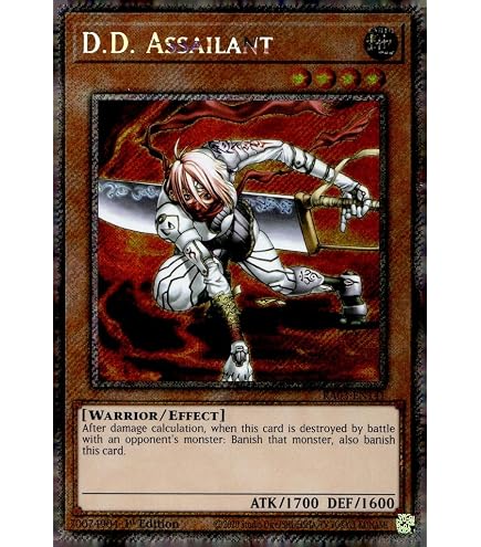 D.D. Assailant Platinum Secret Rare – Yu-Gi-Oh! Sammelkarte, RA03-EN141, 1. Auflage