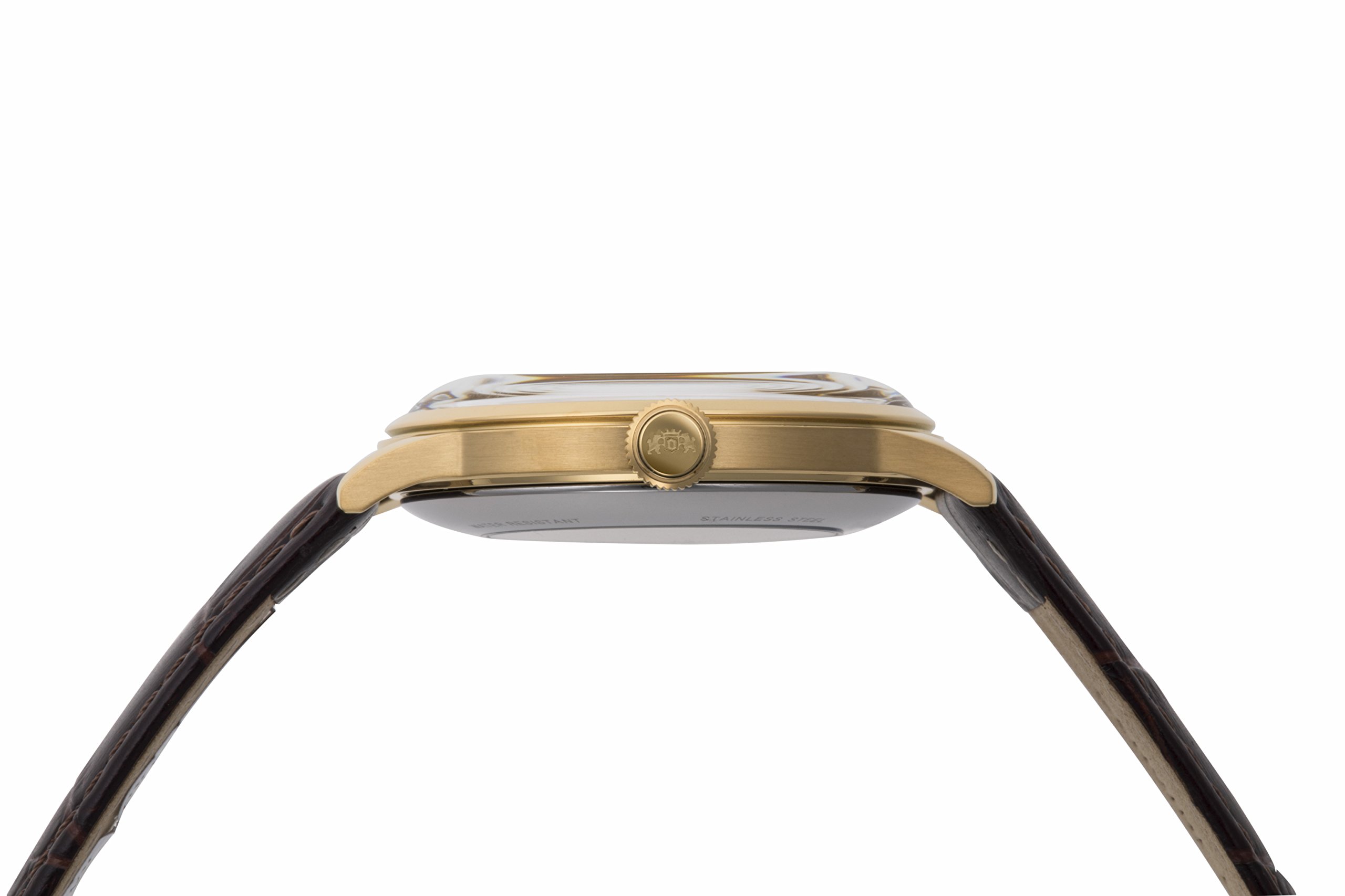 [オリエント時計] 腕時計 クラシック セミスケルトン 機械式 RN-AG0006S