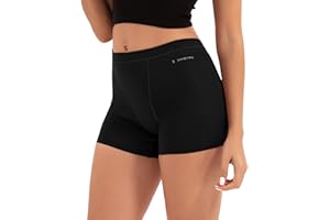 INNERSY Women's Period Boyshorts Underwear Hold 4 Tampons Heavy Flow Leakproof High Waisted Panties