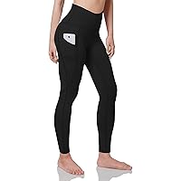 ODODOS Out Pocket High Waist Yoga Pants,Tummy Control,Pocket Workout Yoga Pant