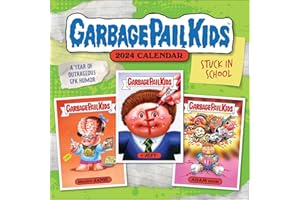 Garbage Pail Kids Stuck in School 2024 Wall Calendar