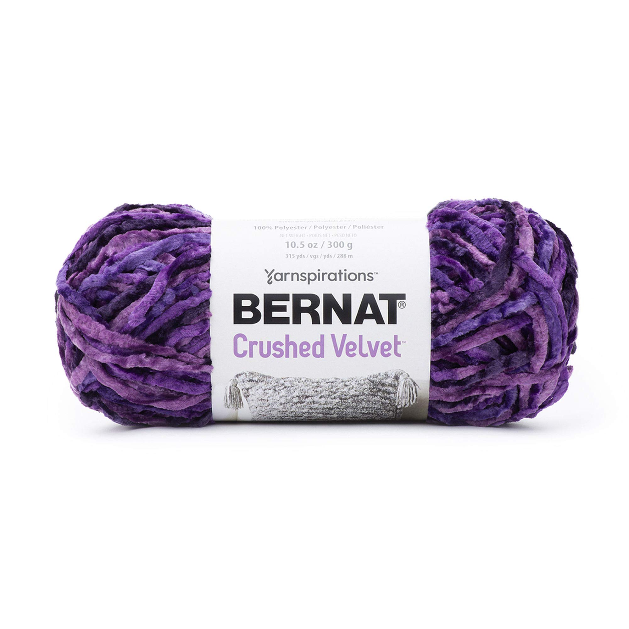 Bernat Crushed Velvet 300g - Potent Purple — image 1